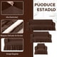 thumbnail image 5 of 3 Pzs Funda Cubre Sala Sofá Elástica Con Falda Tipo Plumeti, 5 of 6