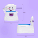 thumbnail image 4 of Baño Entrenador De Bebe Aeiou Tapa Para Baño Dispensador, 4 of 4