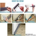 Door Sweeps for Interior Doors and Exterior Draft Stopper Soundproof