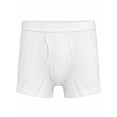 thumbnail image 3 of Wonder Nation Boys' All White Boxer Briefs, 5-pack, Sizes S-XL, 3 of 3