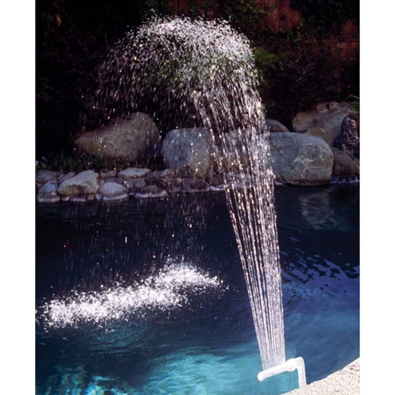 KIT de Fuente de cascada CUTICAT DECORACIÓN de piscina con CARACTERÍSTICAS de AGUA de PVC