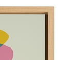 thumbnail image 3 of Kate and Laurel Sylvie Llama Mesatawe Framed Canvas by Rachel Lee, 18x24 Natural, Whimsical Abstract Wall Decor, 3 of 5