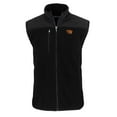 thumbnail image 2 of Men's Cutter & Buck  Black Oregon State Beavers Big & Tall Cascade Eco Sherpa Fleece Full-Zip Vest, 2 of 3