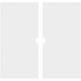 thumbnail image 4 of 12"OD x 1"ID x 4"C x 1"P Embry Architectural Grade PVC Contemporary Ceiling Medallion, Two Piece, 4 of 11