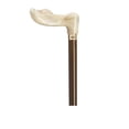 thumbnail image 2 of Harvy White Marbleized Palm Grip Cane, 2 of 3