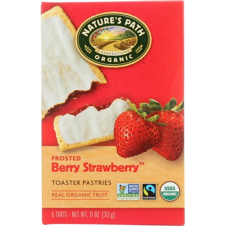 NATURE S PATH: Organic Toaster Pastries Berry Strawberry Frosted 11 oz