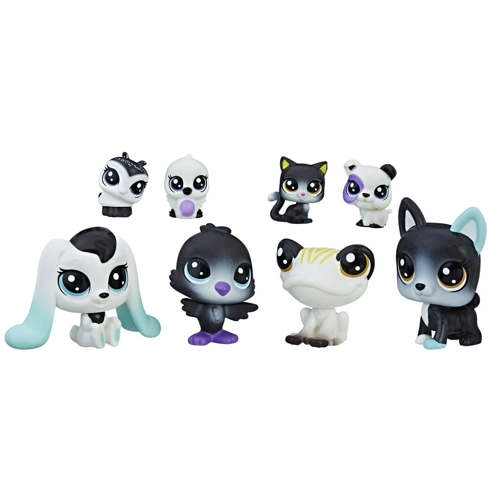 Littlest Pet Shop Black & White Friends