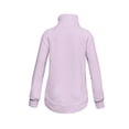 thumbnail image 2 of Sudadera Under Armour Rival Fleece Wrap Neck Niña Lila Y/XS, 2 of 4