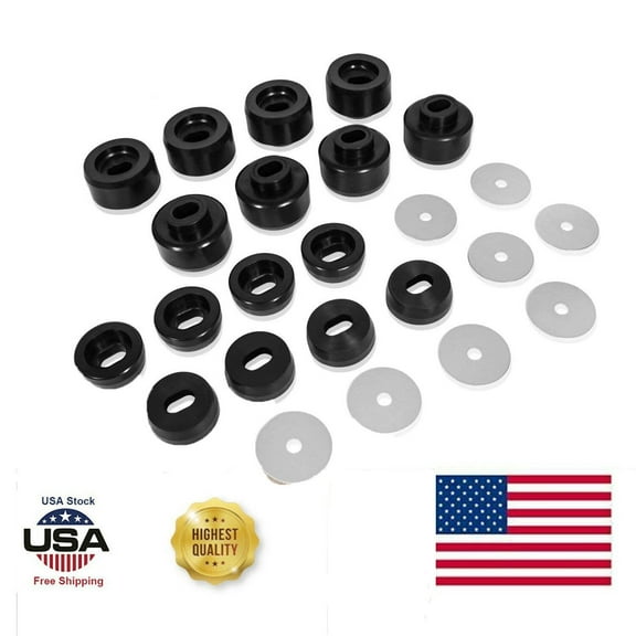 24Pcs 7-141 Body & Cab Mount Bushing Kit for Silverado Sierra 1500 2500 2/4WD