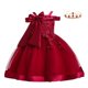 thumbnail image 1 of 2023 vestido de princesa de un hombro ropa infantil para niñas vestido de fiesta de boda de noche disfraz ropa de niños 3-10 años Vestido7-8T (etiqueta 140) Gao Jinjia LED, 1 of 2
