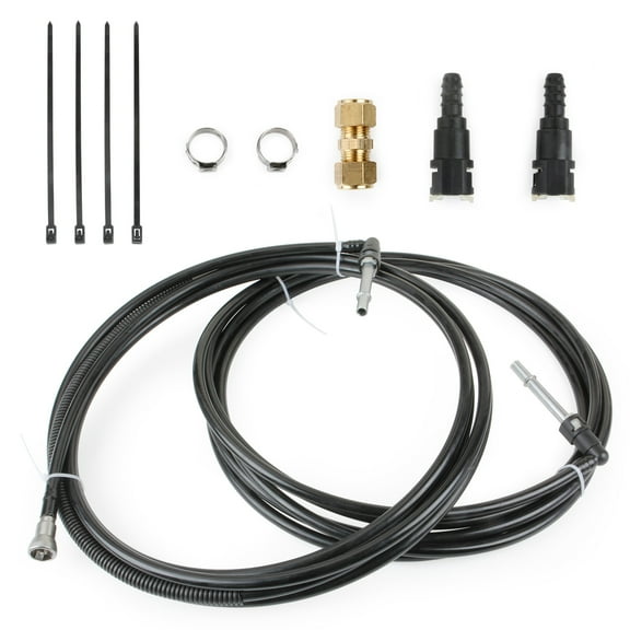MITZONE Fuel Lines Kit Compatible with 2004-2010 Chevrolet Silverado GMC Sierra 1500 2500 3500 FL-FG0340 FLFG0340 FG0340 4.3l 4.8l 5.3l 6.0l 8.1l