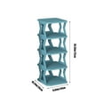 thumbnail image 3 of Boovnll Shoe Rack, Multifunction Detachable 5 Tiers Sturdy Plastic Stackable Rack Shoe Storage Organizer, Shoe Organizer for Entryway, Dormitory, Bedroom, Bathroom, Shoe Storage, 3 of 6