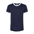 thumbnail image 2 of Unisex Poly-Cotton Short-Sleeve Ringer T-Shirt, 2 of 3