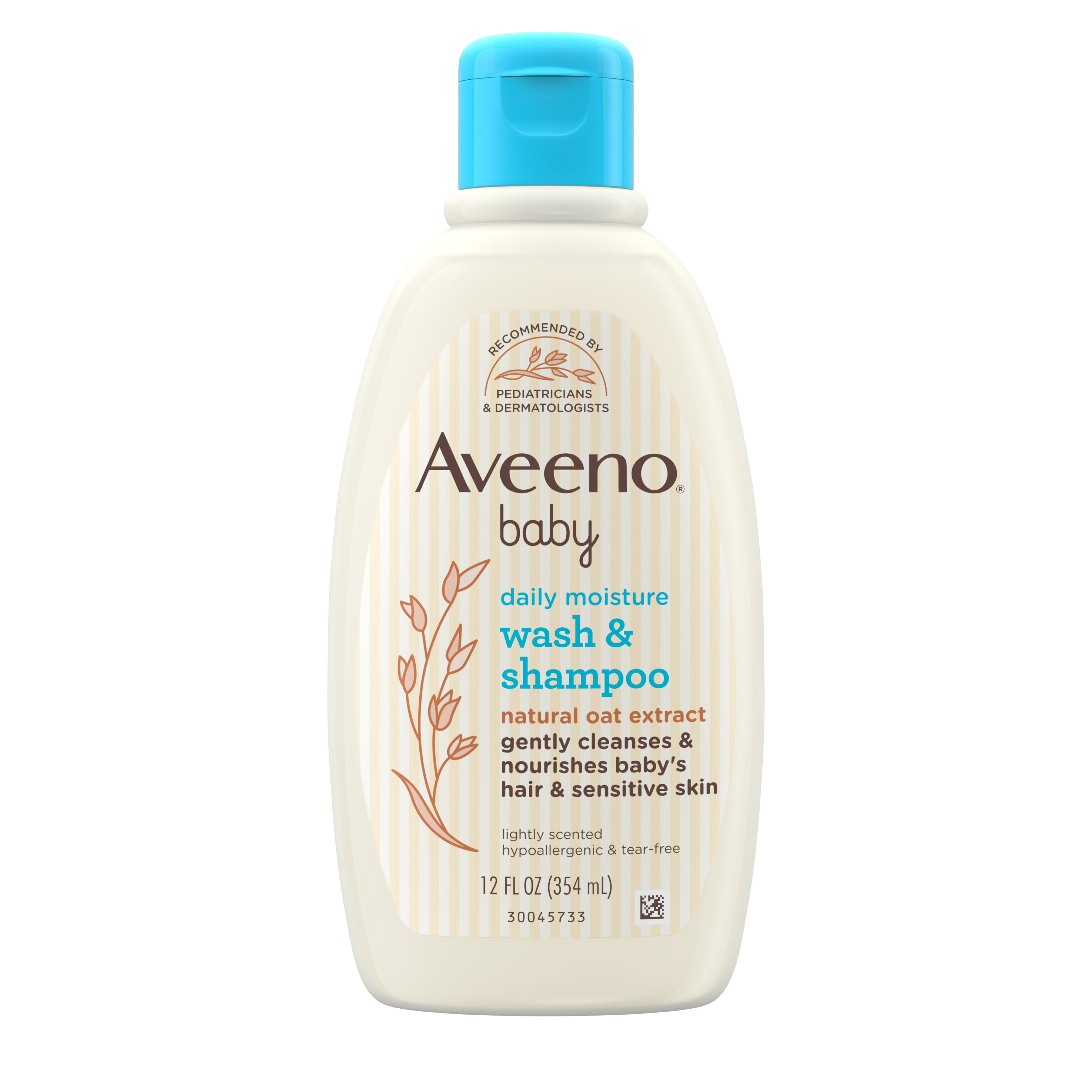 aveeno baby gentle wash & shampoo with natural oat extract