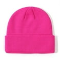 thumbnail image 5 of UngA Kids Beanie Boys Girls Beanies Children Winter Hats Children Knit Warm CapsToddler Baby Soft Beanie Cap (Red,4-6 Years), 5 of 7
