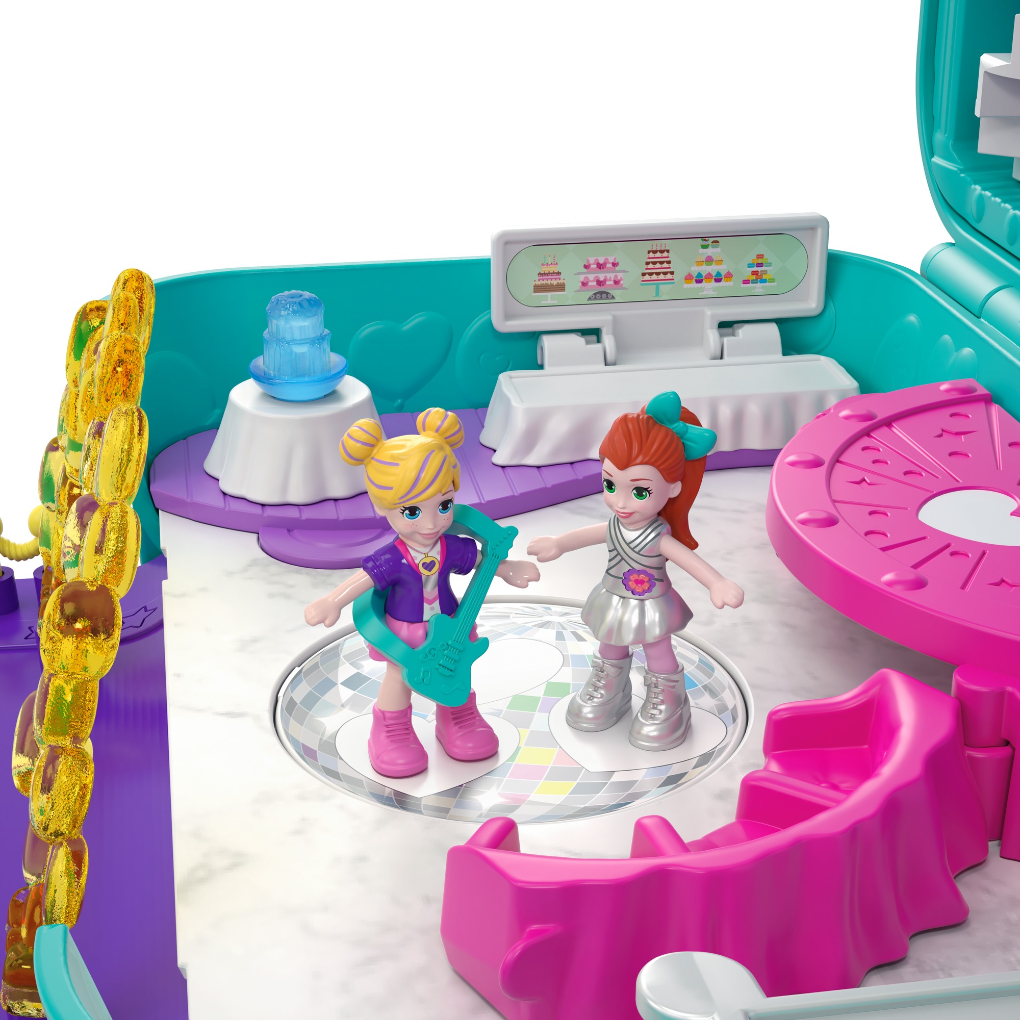 Polly Pocket Hidden Places Dance Par-taay! Compact with Accessories - image 4 of 10