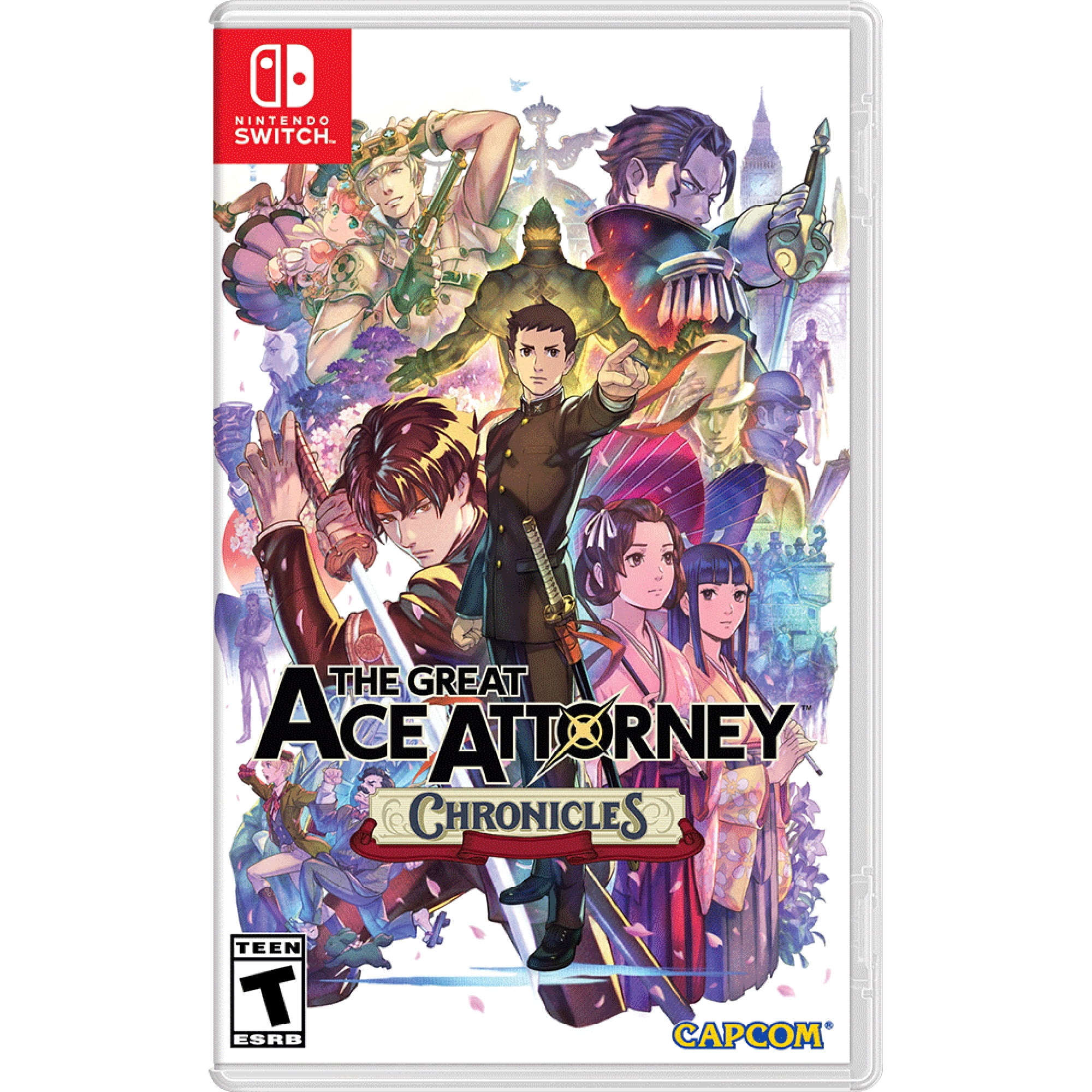 The Great Ace Attorney Chronicles Capcom Nintendo Switch Physical Walmart Com Walmart Com