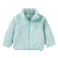 thumbnail image 1 of Baby Boys Girls Solid Color Zipper Long-sleeved Jacket Lovely Toddler Fleece Jacket Wool Coat 0-3Y, 1 of 6
