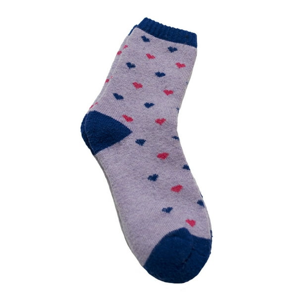 CALCETIN WOOL CORAZONES MULTICOLOR PARA DAMA Hackman HC-XWHG001