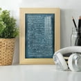 thumbnail image 6 of Graphic Songbook I - Framed Print w/glass - Natural Wood, 6 of 8