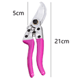 thumbnail image 2 of Bypass Pruning Shears Gardening Clippers Hand Pruners Garden Tools, 2 of 5