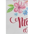 thumbnail image 4 of Coolnut Mother's Day Blackout Curtain for Bedroom, 2 Panels Thermal Insulated Blackout Drapes Long Darkening Curtains with Grommets,55"x 72", 4 of 5