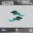 thumbnail image 3 of Kalair GFX Graphics Kit for Kawasaki ATV KFX50 (2003-2006) Lethal Series, 3 of 5