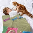 thumbnail image 2 of Billy Bam Bam anti-pilling, suave, ligera, esponjosa y acogedora de lujo para hogar y cocina – Perfecta para niños y adultos,130X150cm, 2 of 6