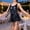 Navy#09, variant on Sequin Sparkly Fringe Mini Dress for Women Sleeveless Spaghetti Strap Backless Tassel Party Romper Cocktail Dance Costume