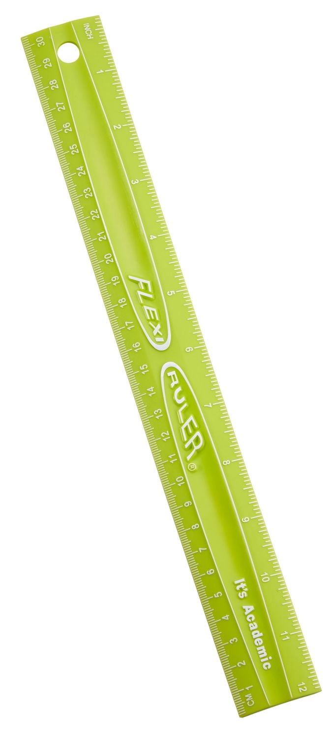 It's Academic Règle Flexi, Vert