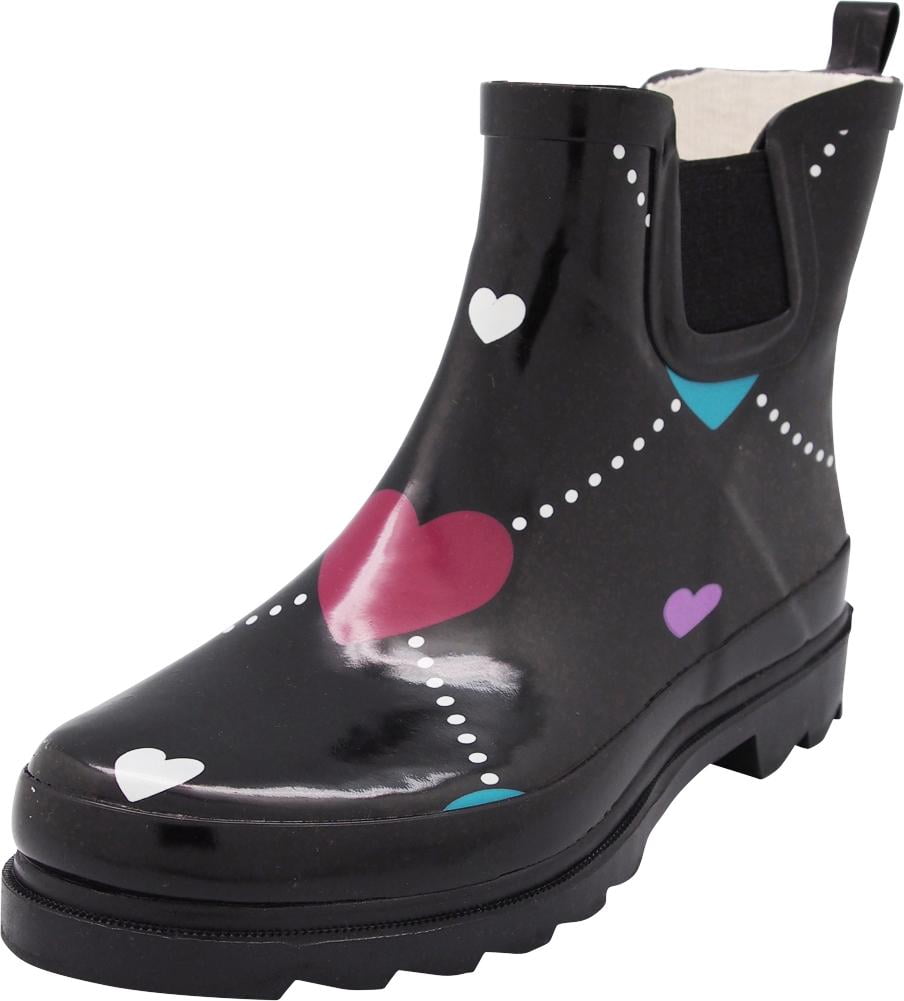 norty ankle rain boots