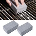 thumbnail image 3 of 2Pcs Grill Cleaning Brick Block Barbecue BBQ Racks Stains Grease Cleaner Tool, 3 of 5