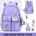 thumbnail image 2 of Mochilas escolares impermeables para niñas y adolescentes, mochilas escolares ligeras con estampado, 2023, 2 of 4