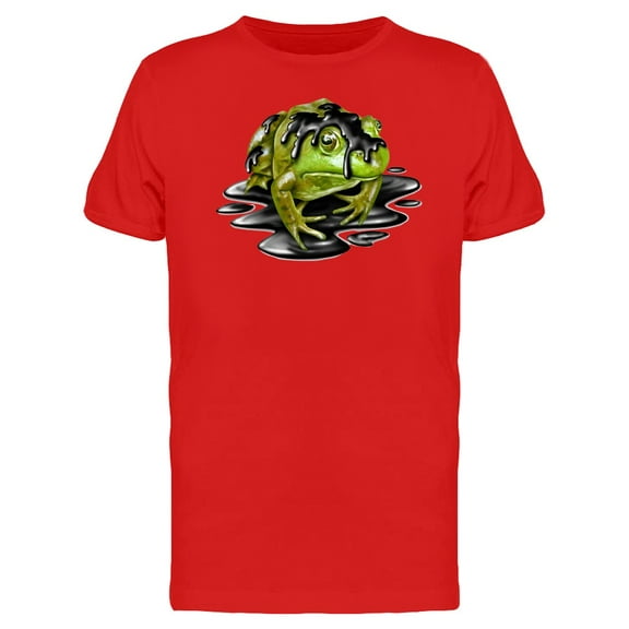 Frog With Oil T-Shirt Men -Image by Shutterstock, Male Large