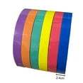 thumbnail image 4 of KLKCMS 6 Pcs 6 Rouleaux de Ruban Adhésif Rouleau Jouets Couleur Mixte Éducatif Couleur Foncée, 4 of 5