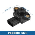 thumbnail image 4 of Air Intake MAP Pressure Sensor No.1859072F21 Replacement for Mitsubishi for Suzuki Vitara, 4 of 6