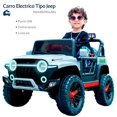thumbnail image 4 of Carro Electrico Bluelander Tipo Jeep Montable para Niño y Niña con Luces Led Frontales Gris, 4 of 5