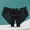 Black, variant on Panties for Women Seamless Flex Fit Panties for Women Soft Plus Size Brief Pink L