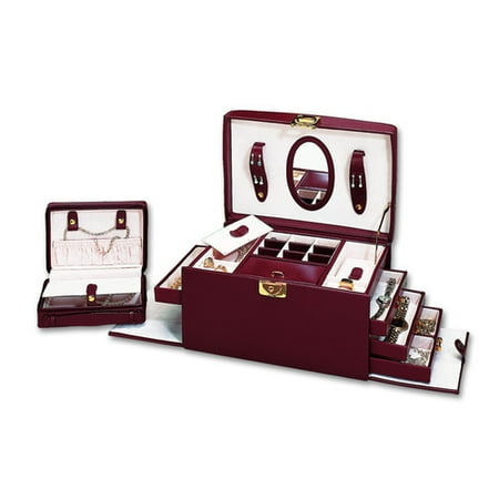 Budd Leather Ladies Classic Jewelry Box