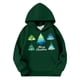 thumbnail image 3 of Sudadera con capucha para niñas y niños, sudadera de manga larga con cuello redondo y estampado de moda, jersey con bolsillo, sudadera de poliéster para niñas, 3 of 8