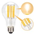 thumbnail image 2 of Vintage LED Edison Bulb 100W Equivalent 1500 Lumens, Dimmable 11W A21 LED Filament Light Bulbs, Warm White 2700K Antique Style Lighting, E26 Medium Screw Base,Pack of 2, 2 of 9