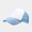 Blue White, variant on Fashion Solid Color Baseball Caps Men Women Snapback Hip Hop Hat Summer Breathable Mesh Sun Gorras Unisex Streetwear Bone