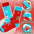 thumbnail image 4 of Calendario de Adviento de Navidad WANGXIAOYU Cuenta regresiva de 24 días calcetines de Navidad, 4 of 6