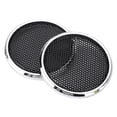 thumbnail image 2 of Funda protectora para altavoz, 2 piezas, carcasa de malla de acero para altavoz de 1 pulgada, funda para altavoces de audio de 1 pulgada, respuesta rápida, 2 of 10