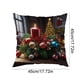 thumbnail image 3 of Christmas Pillow Covers 17.7x17.7 Inches Decorative Pillow Cases With Soft Fabric Hidden Zipper For Home Decor, 3 of 6