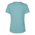 thumbnail image 2 of Ladies' Relaxed Heather CVC Short-Sleeve T-Shirt HTHR BLUE LAGOON 2XL, 2 of 4