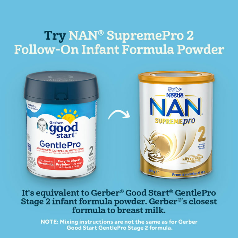 NAN Pack Supreme Pro 2 Follow-On Milk Powder 4x800gr