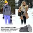 thumbnail image 5 of Winter Gloves for Women Cold Weather Touchscreen Texting Gloves - Warm & Thermal Gloves Windproof, 5 of 5