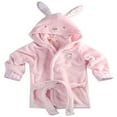 thumbnail image 1 of Baby Boy Girl Animal Hooded Bath Towel Infant Bathing Sleepwear Robes, 1 of 6