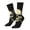 2 Black-2, variant on Gothic Winged Skull Crew Socks for Men & Women, Breathable Casual Athletic Ankle Socks